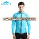 Sbart men's long sleeve plain color surfing jacket lycra zip rash guard tops, OEM orders are welcome