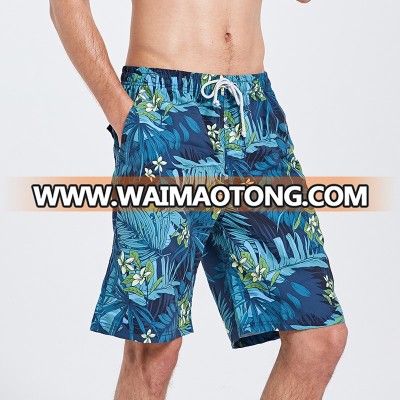 Quick dry breathable sublimation printing custom board shorts with pocket