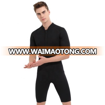 SBART Men's 3mm one piece spring suit surf wetsuit