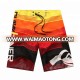 Printed Microfiber Mens Board Shorts Swim Trunk