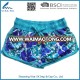 Economical custom design new design logo printed women swim shorts